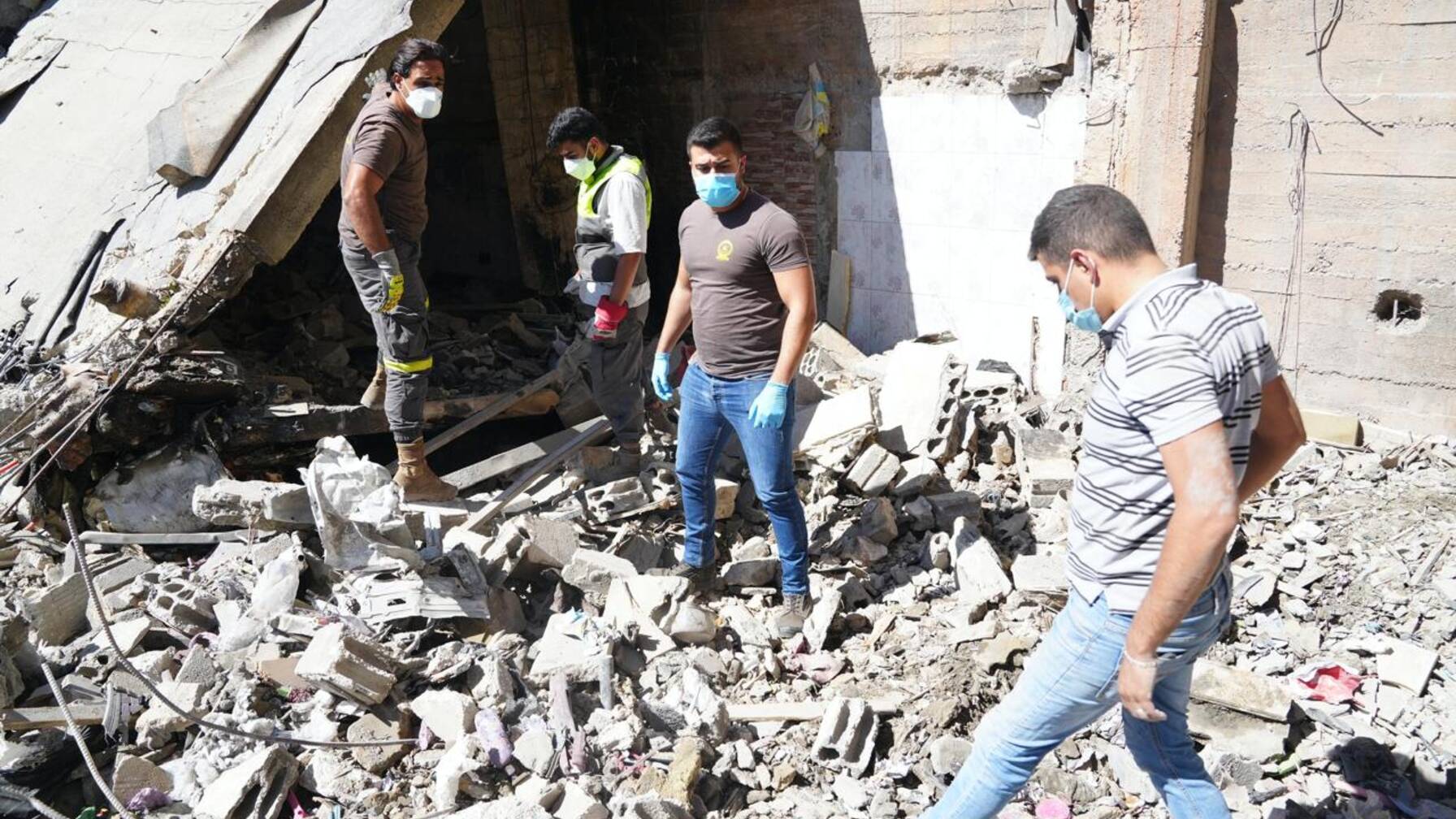 La destruction dans le sud du Liban est énorme.