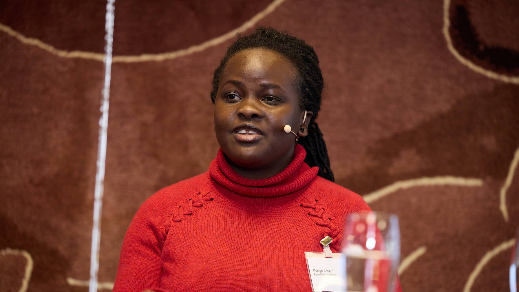Evelyn Acham is a climate activist from Uganda and a very strong voice for a more just climate finance system. She left for the COP in Baku immediately after our event in Bern.