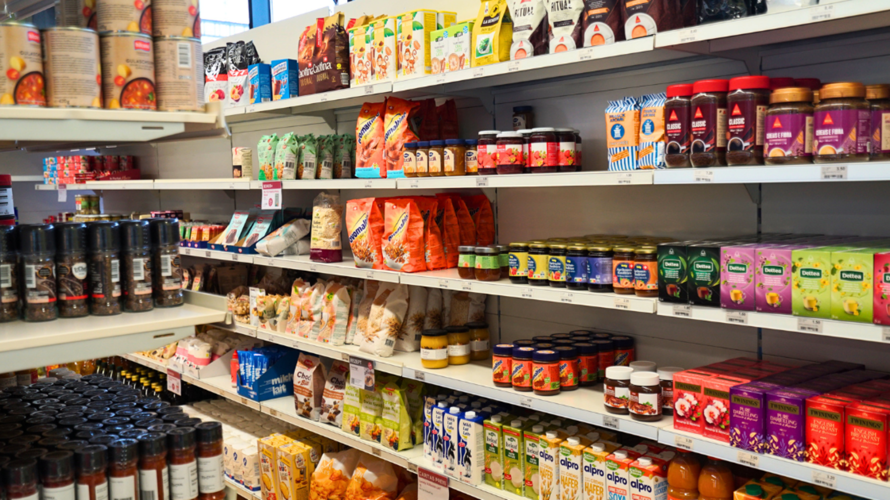 Rayon de l'Épicerie Caritas de Baar