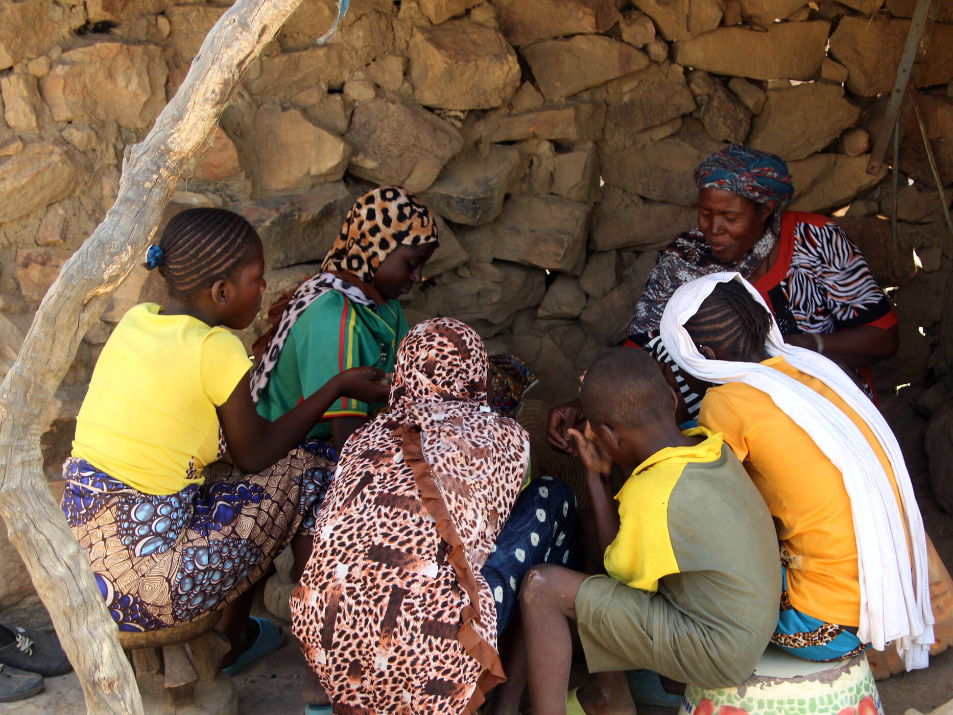 Der Klimawandel erschwerte die Lebensbedingungen der Familie.