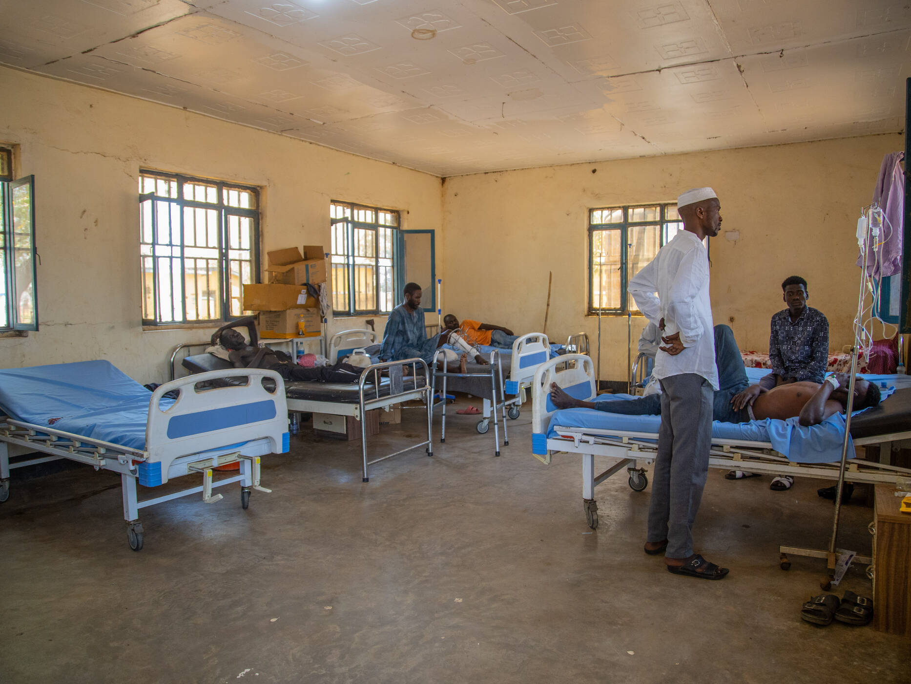 Gesundheitsstation im Gorom Camp