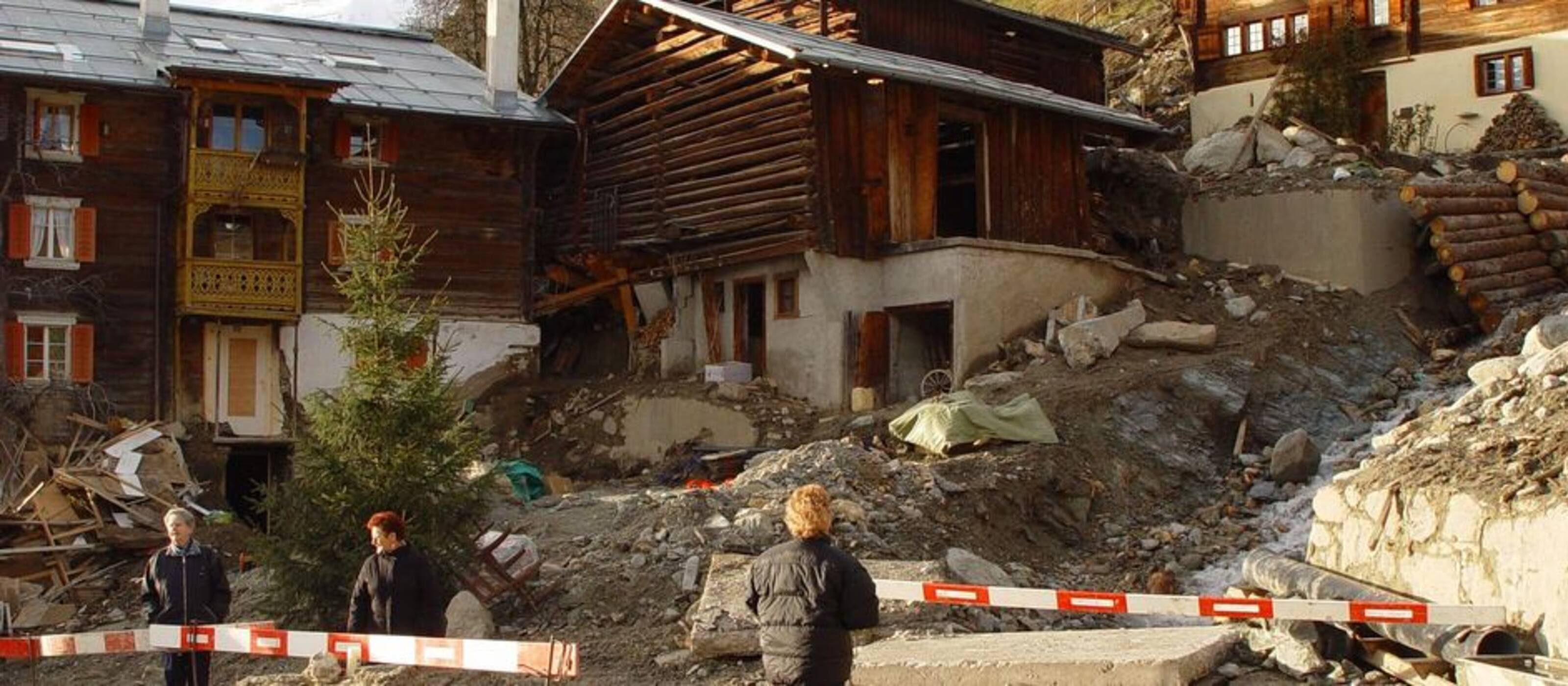 Aide en cas de catastrophe en Suisse