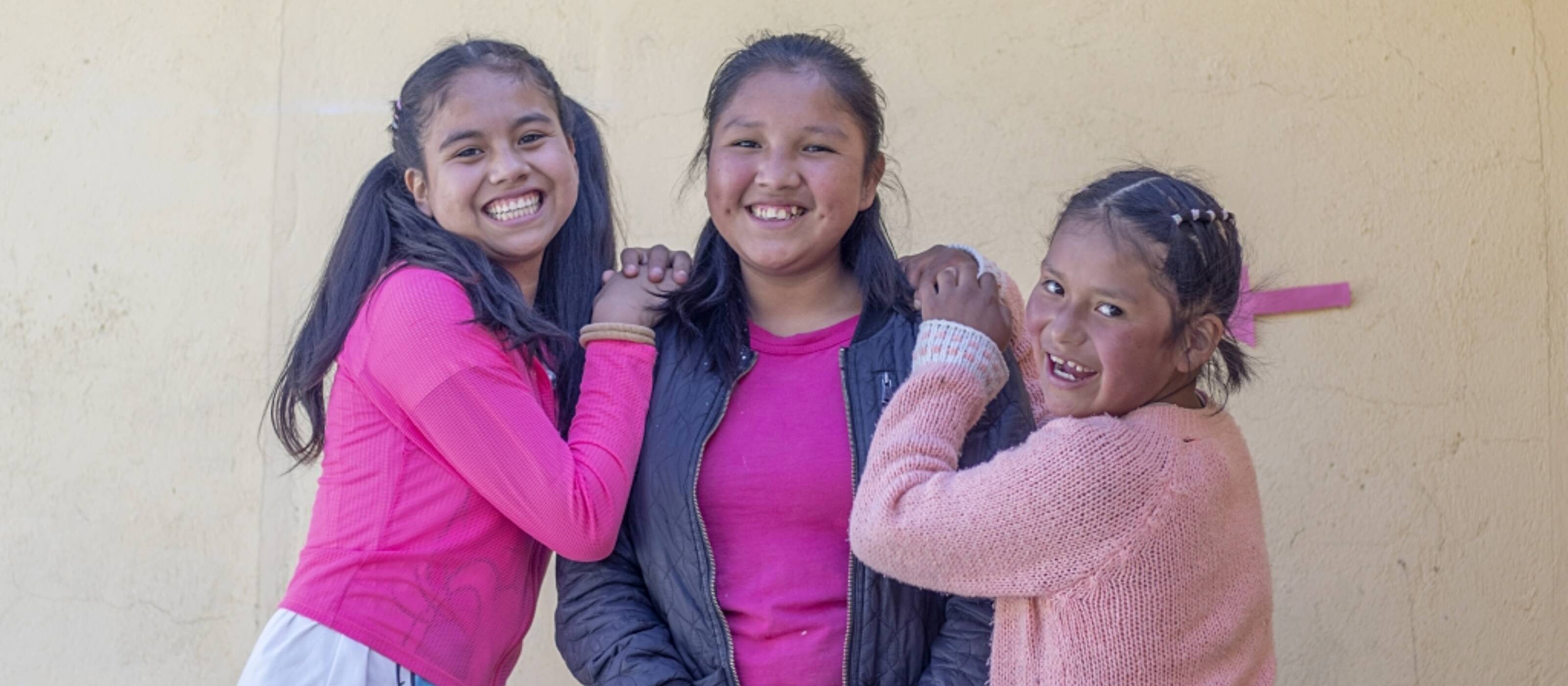 Sexually exploited girls receive protection and refuge at Minka House, Bolivia