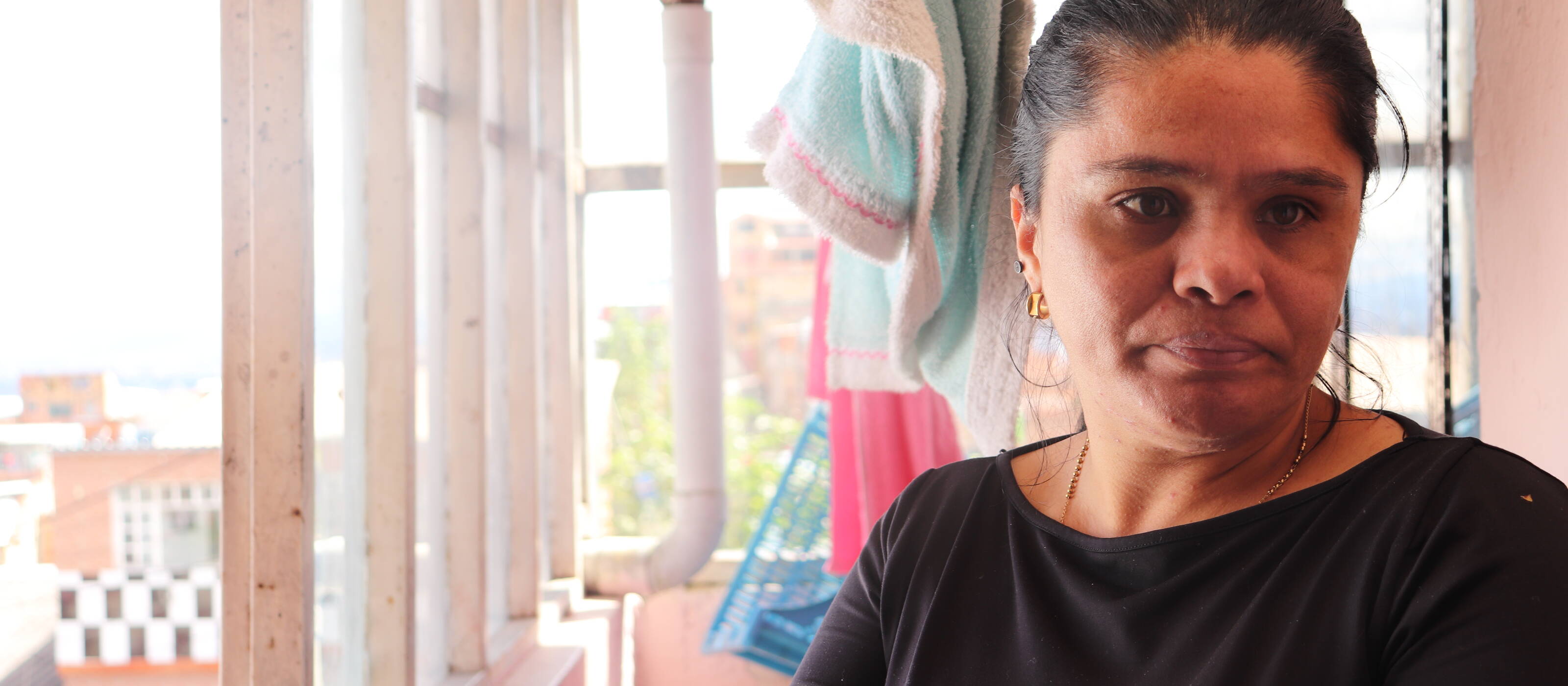 Auch Mercedes Hernandez sah keine Zukunft in Venezuela. Die alleinerziehende Mutter liess die beiden Kinder in der Obhut einer Nachbarin, bis sie einen Job und eine Wohnung in Kolumbien fand.