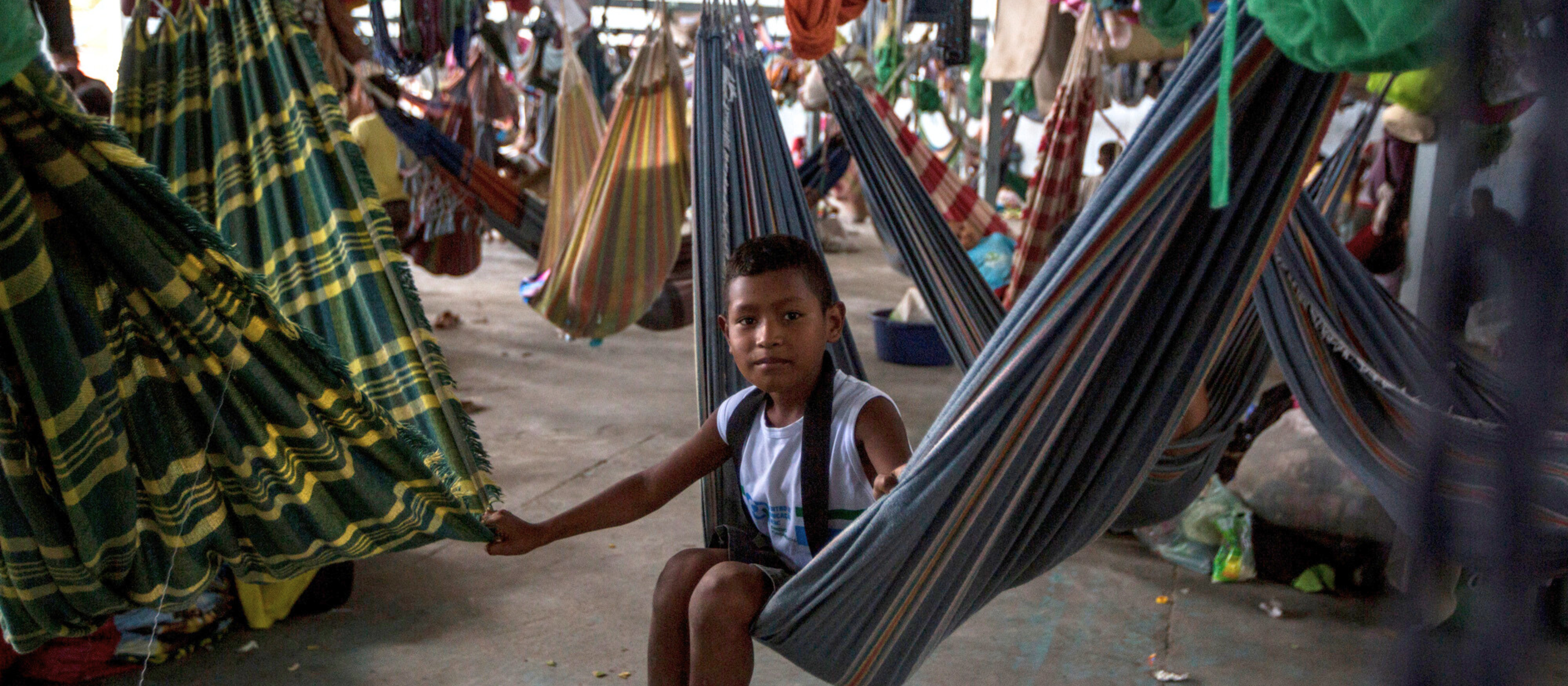 Viele Menschen aus Venezuela suchten im brasilianischen Bundesstaat Roraima Zuflucht
