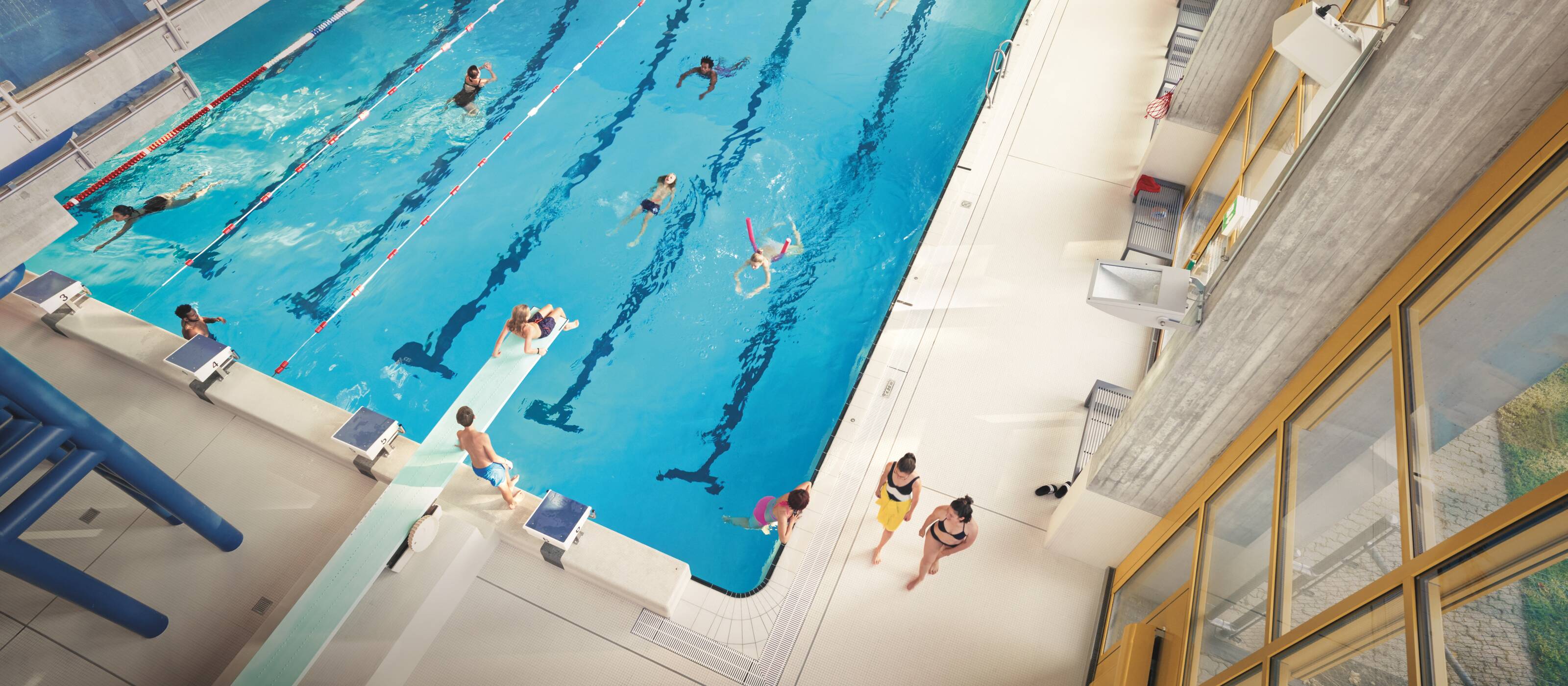 La CarteCulture permet une visite à la piscine.