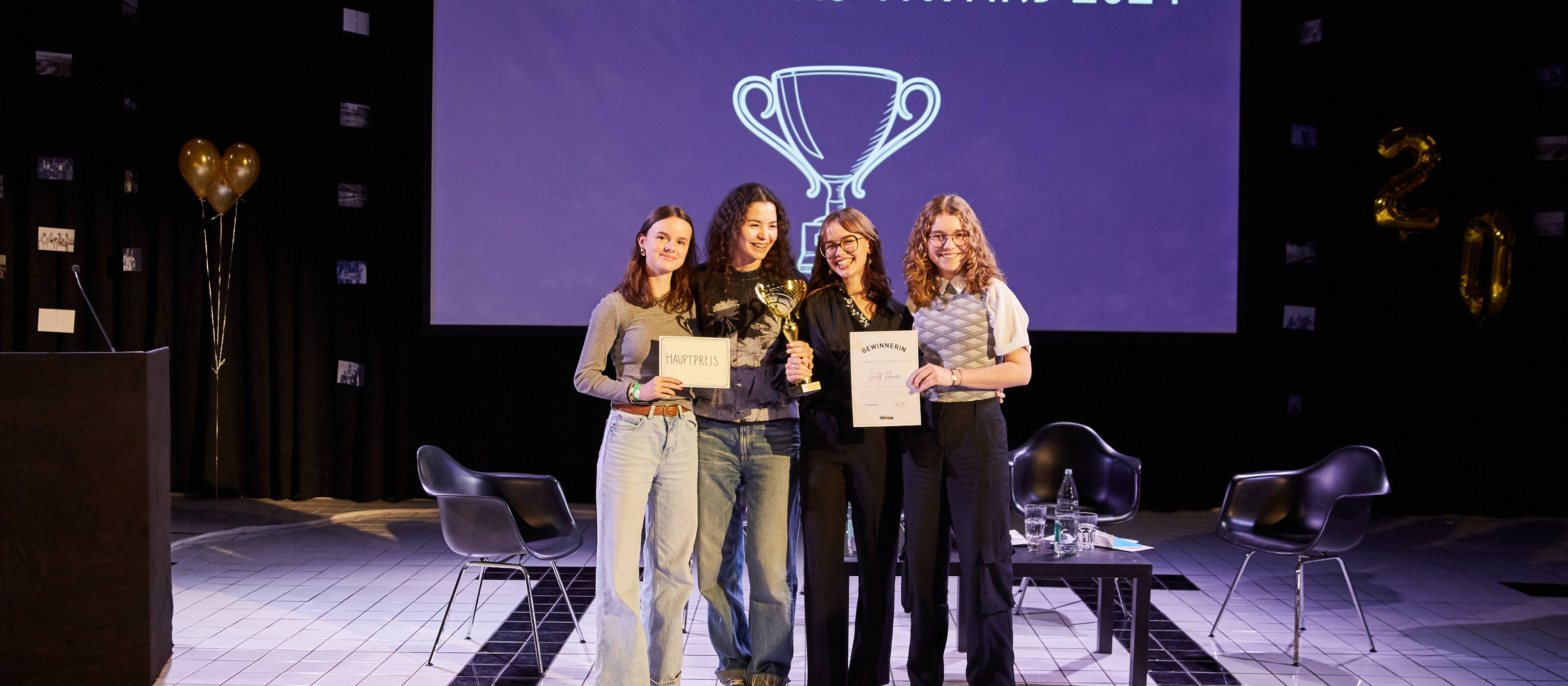«Wild Flower» remporte le youngCaritas-Award 2024.