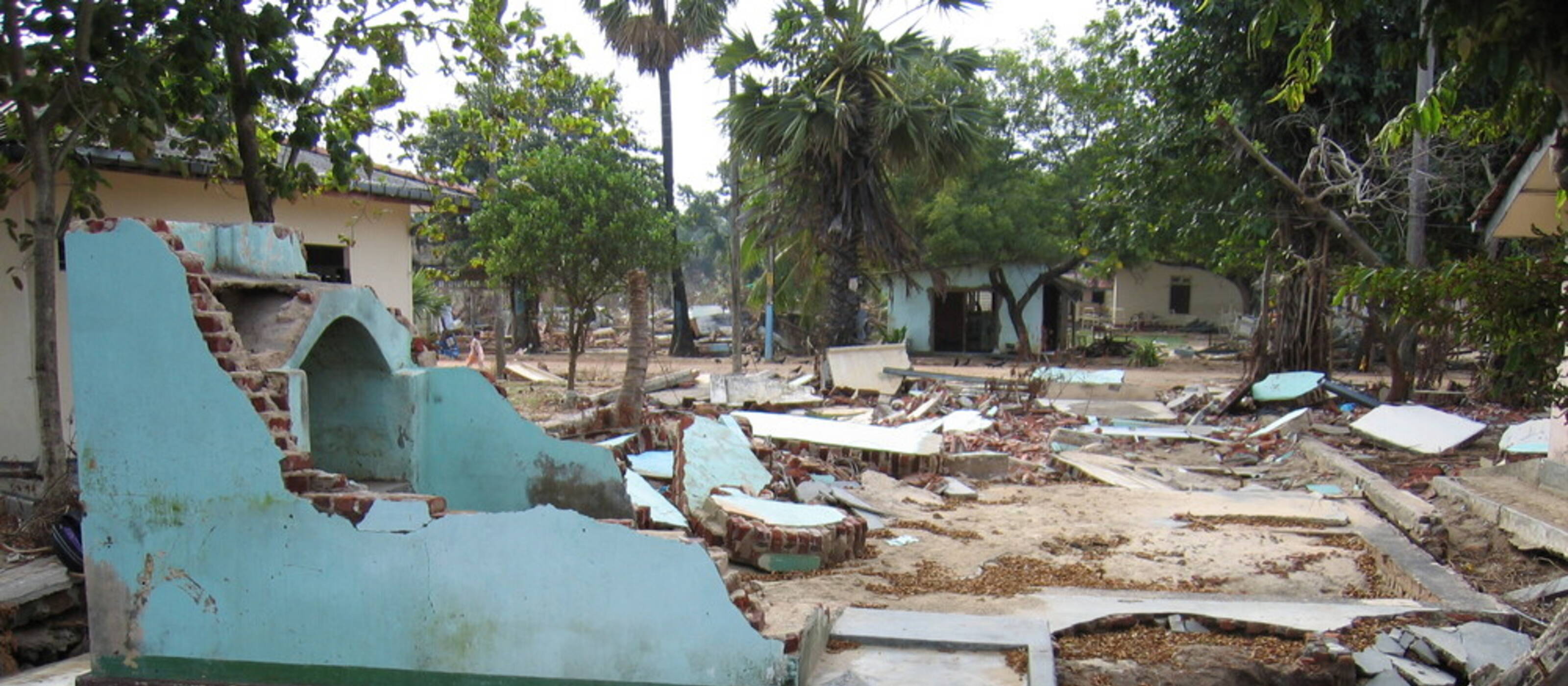 Le tsunami a frappé Sri Lanka avec toute sa force