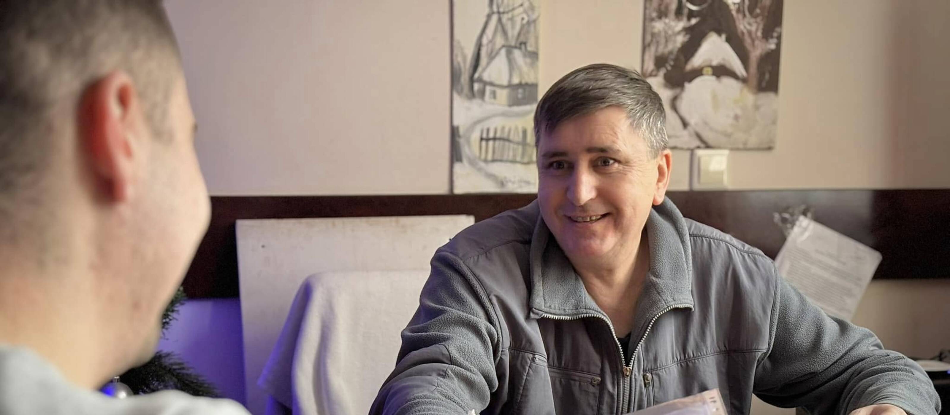 Entrepreneur Oleksandr received financial support and was able to hire five people.