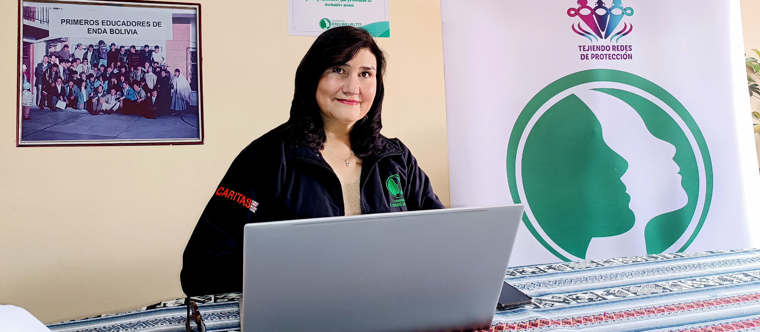 Patricia Beltran, directrice de la fondation ENDA, une organisation partenaire de Caritas Suisse.