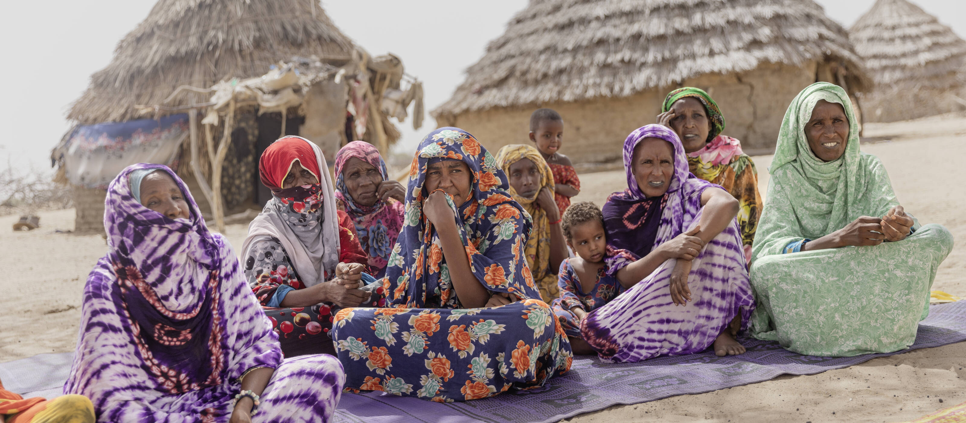 Un groupe de femmes au Tchad