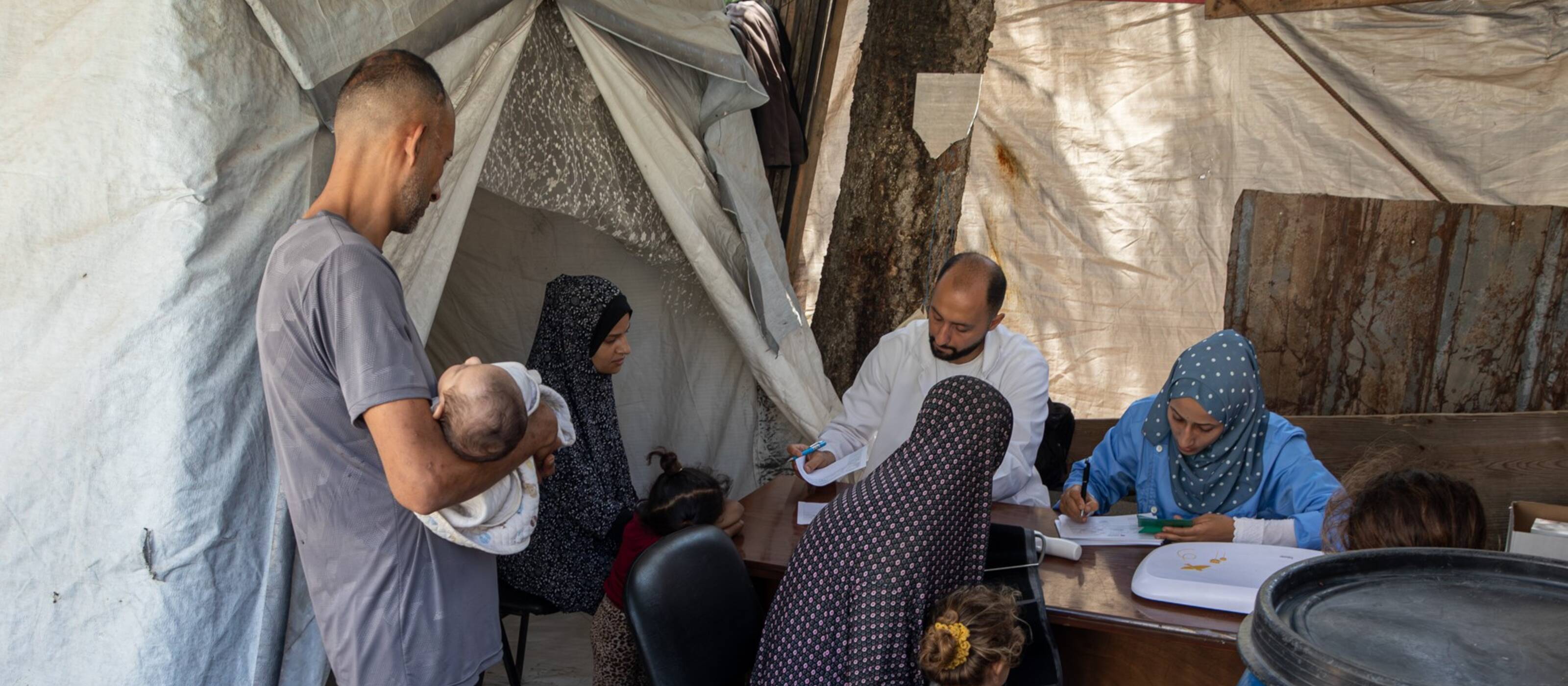 Les partenaires de Caritas fournissent une aide médicale d'urgence et un soutien psychosocial dans la bande de Gaza.