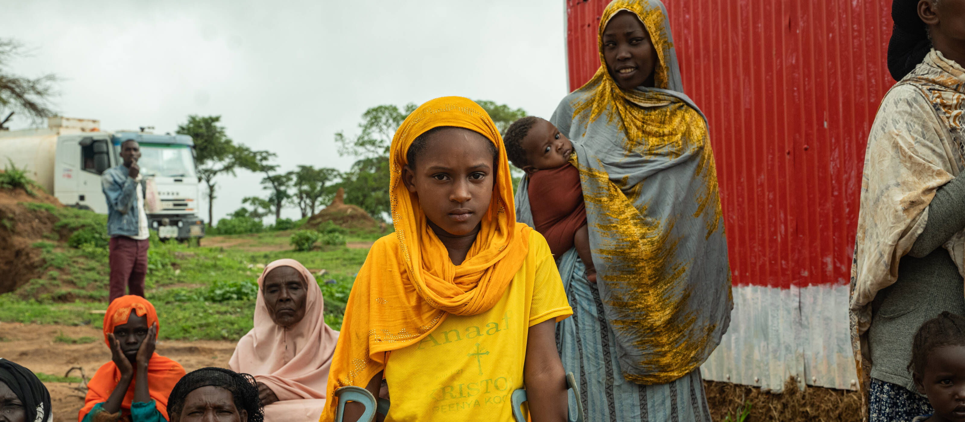 Women and children are among the most vulnerable groups.