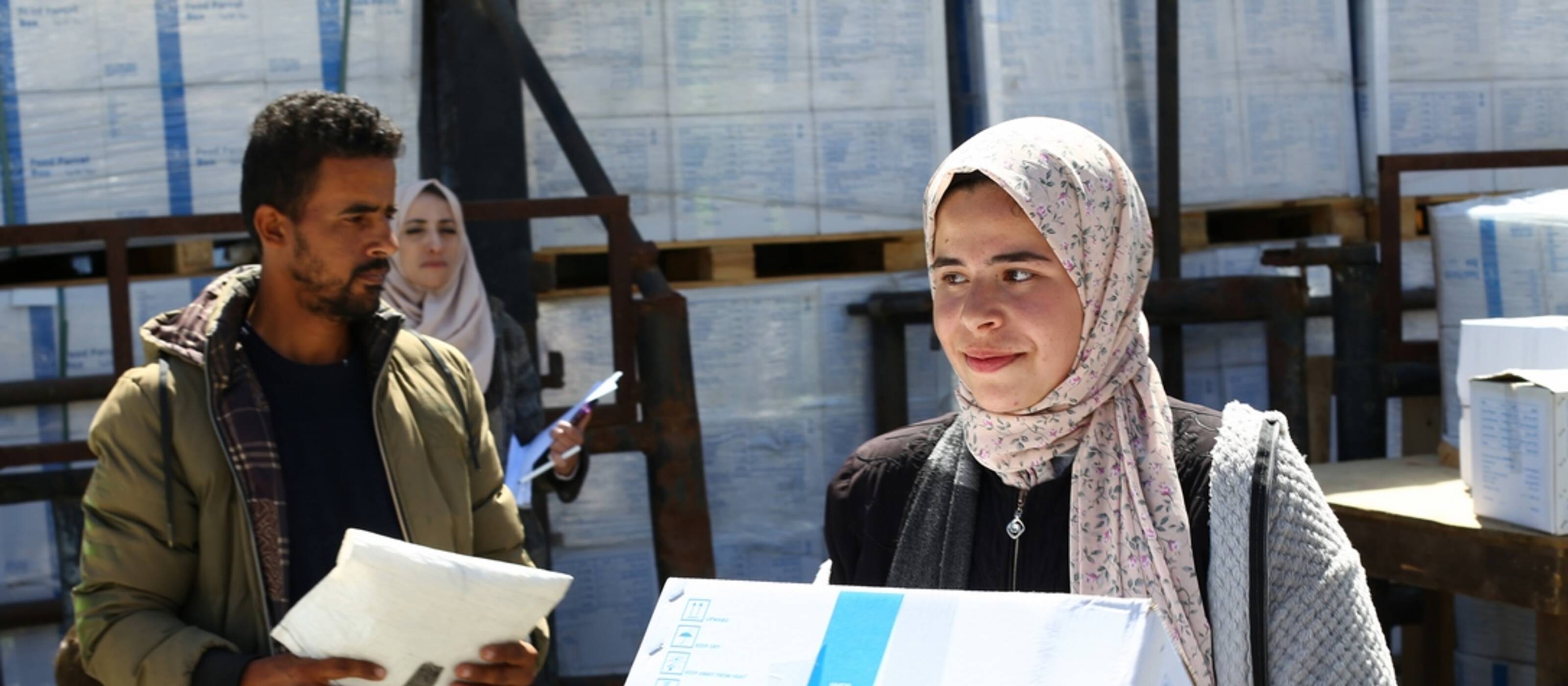 Les collaboratrices et collaborateurs de notre organisation partenaire dans la bande de Gaza sont eux-mêmes touchés par la situation précaire – et s’engagent pourtant, avec une détermination inébranlable, pour les personnes dans le besoin.