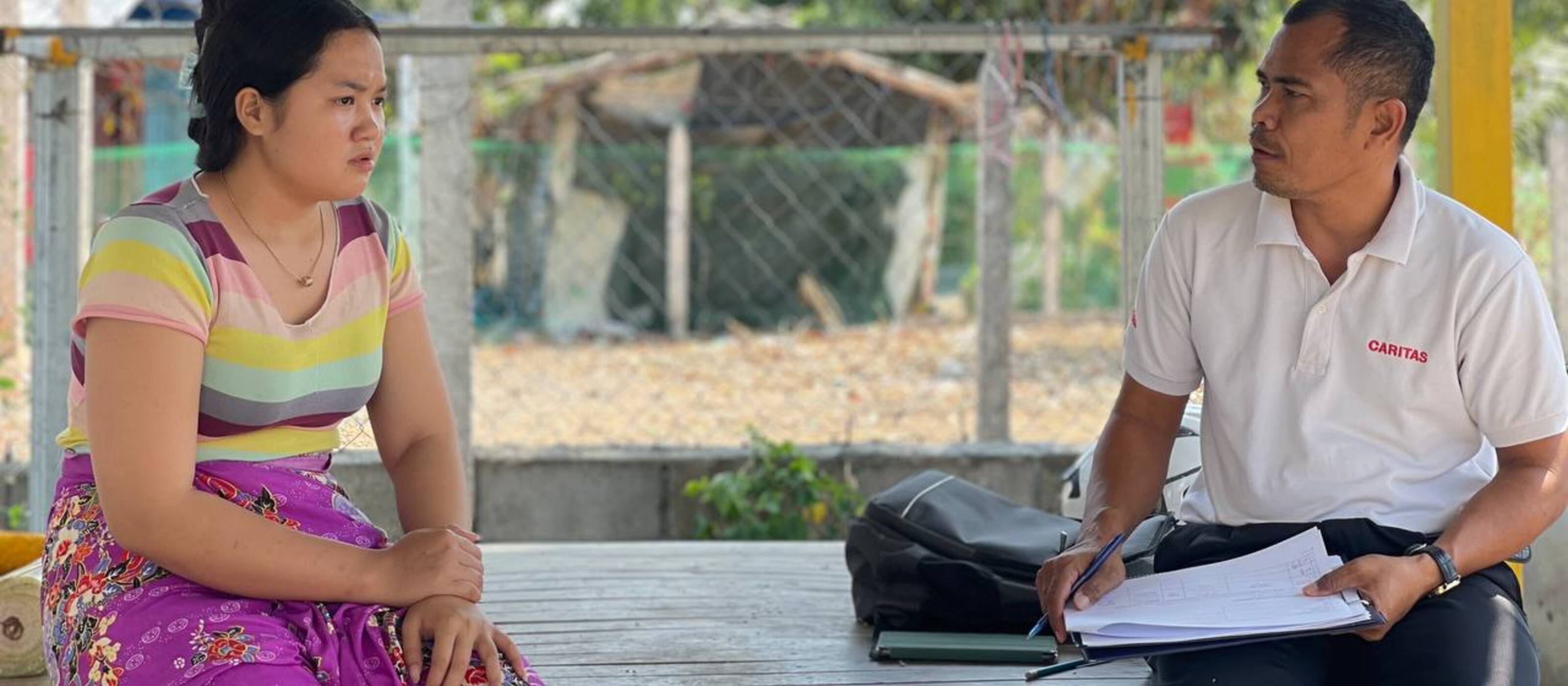 Befragung im Jahr 2025 im Rahmen eines Projekts zur Schaffung sicherer Migrationsbedingungen.