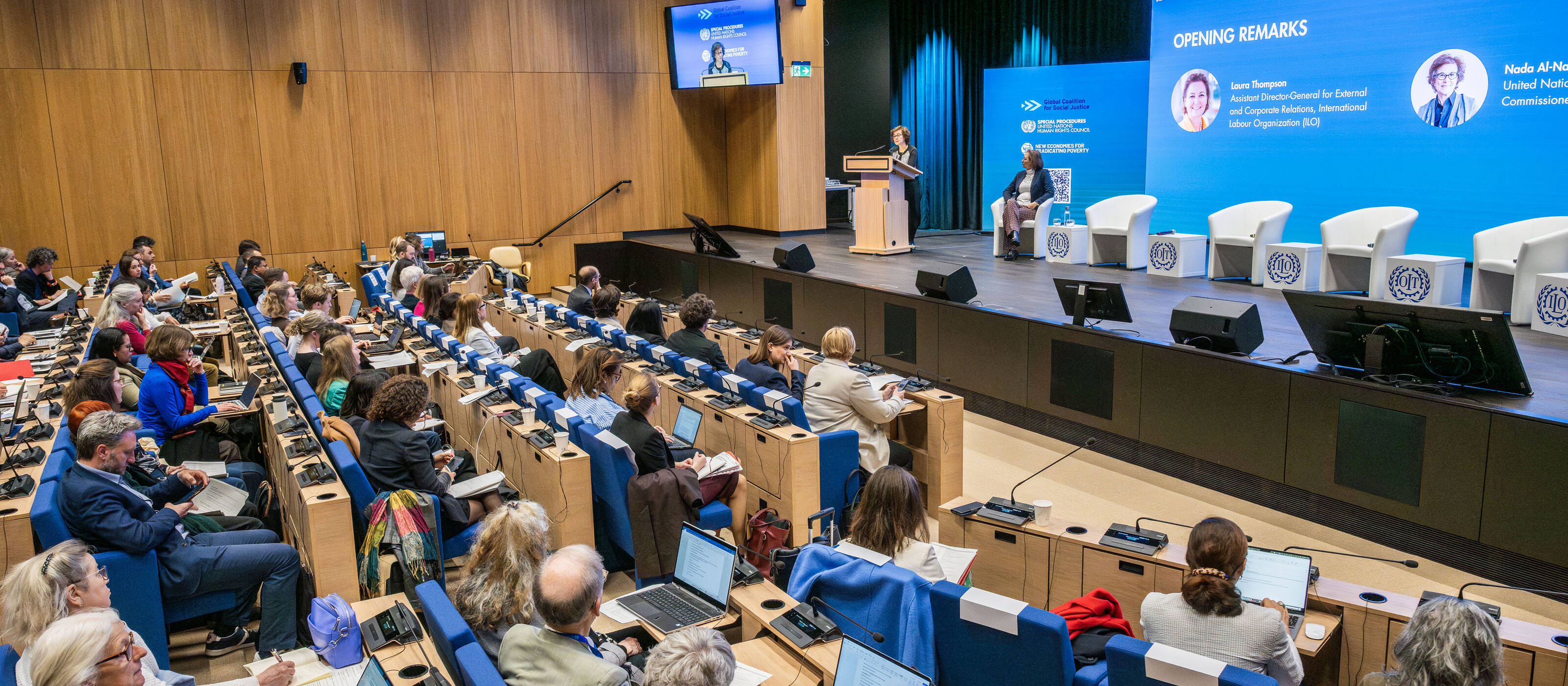 Roadmap for Eradicating Poverty beyond Growth was presented and discussed at a UN conference in Geneva on 22 April.