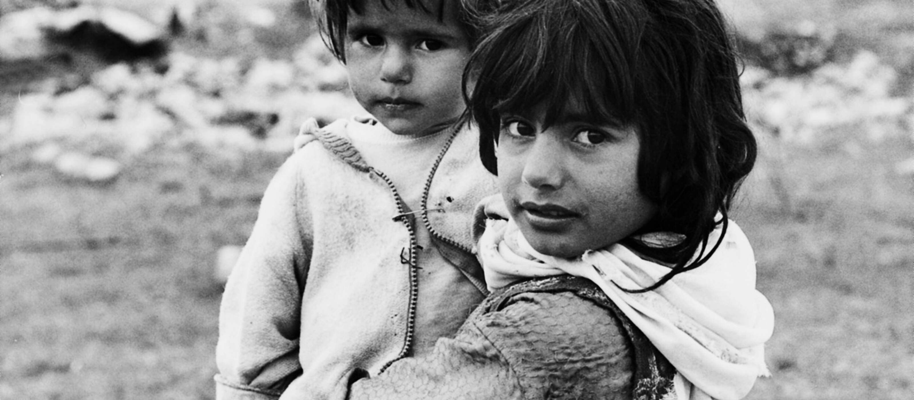 Sich für die Verletzlichsten einsetzen: Das ist seit je her ein Kernauftrag der Caritas (undatierte Aufnahme von kurdischen Gefl üchteten).