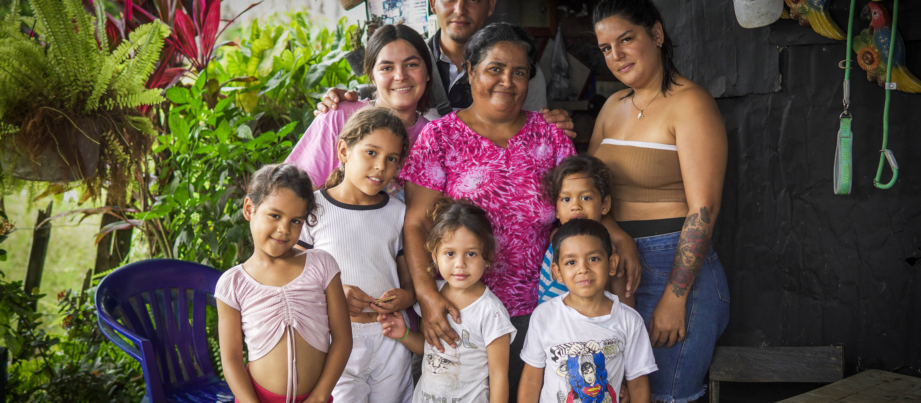 A venezuelan family