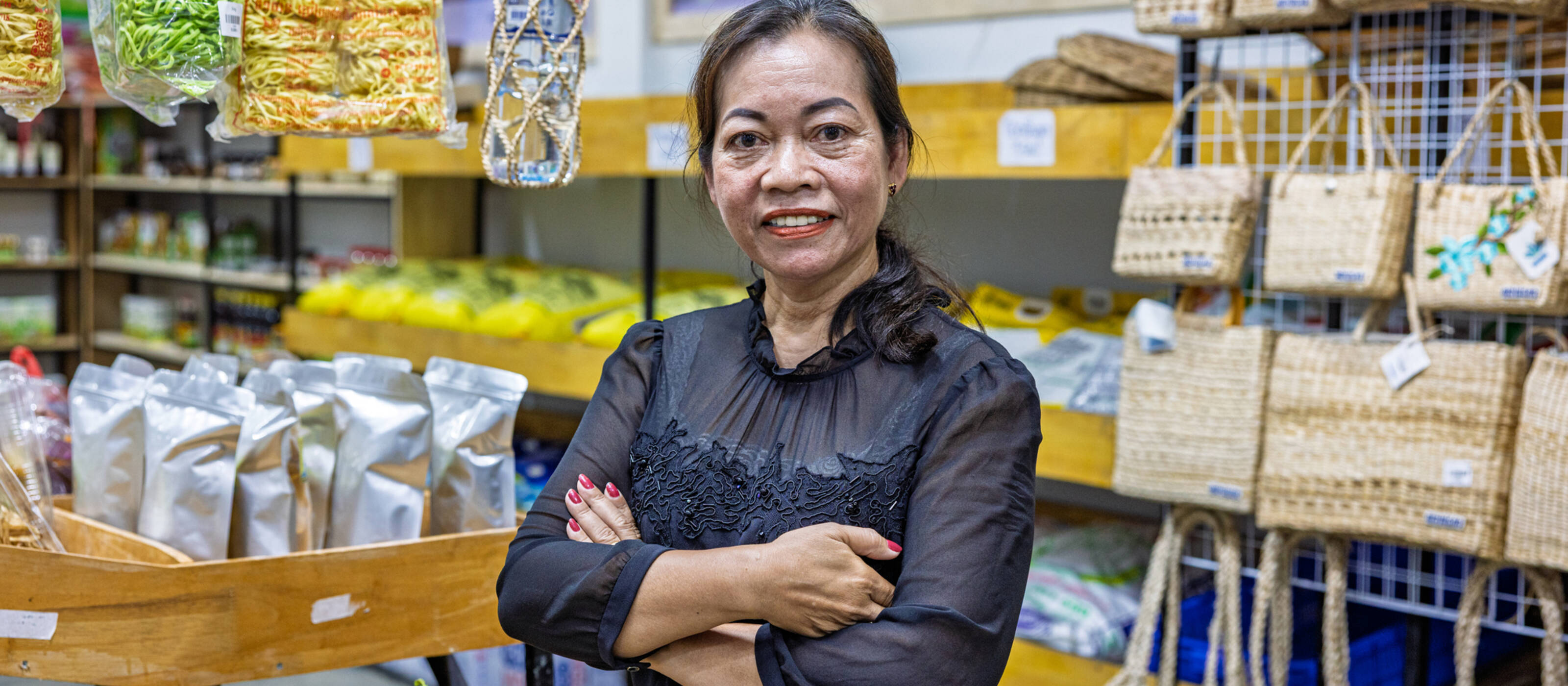 Business Owner in Cambodia, illustration the MSD approach by Caritas Switzerland