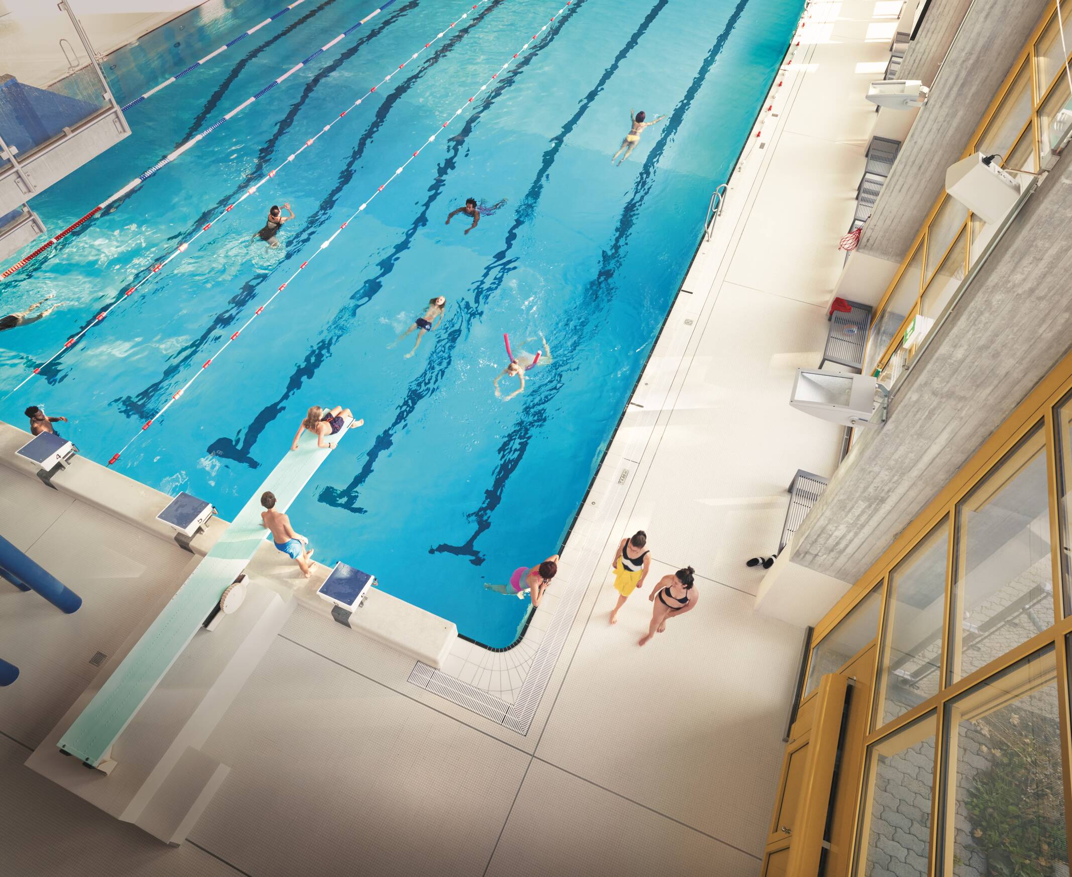 La CarteCulture permet une visite à la piscine.
