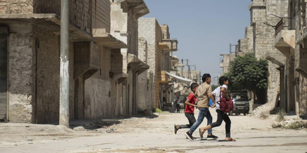 Jabal Bedro ist ein Stadtteil Aleppos, in dem Caritas Syrien (Partner von Caritas Schweiz) verschiedene Projekte umsetzt. Die Bevölkerung ist sehr arm, das Quartier vom Krieg schwer geschädigt.