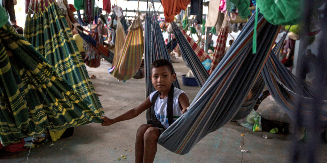 Viele Menschen aus Venezuela suchten im brasilianischen Bundesstaat Roraima Zuflucht