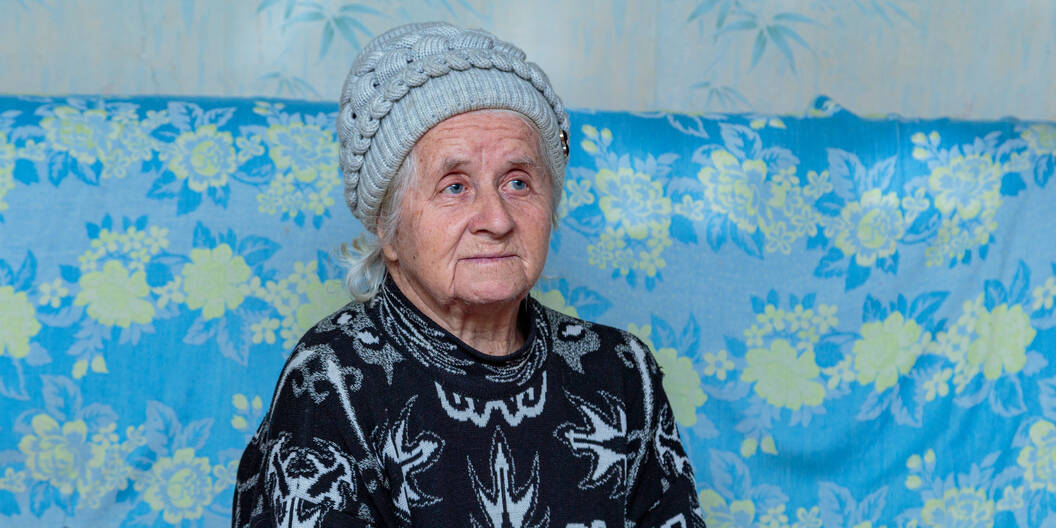 Bei Valentyna Tkachenko löst der Krieg schreckliche Erinnerungen aus.