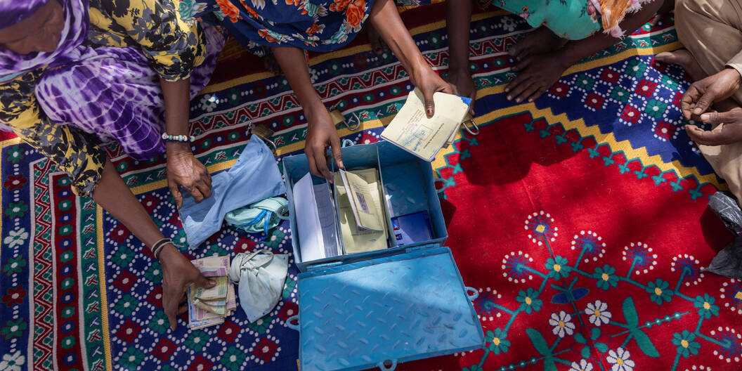 Women in Tchad, receiving Cash Assistance